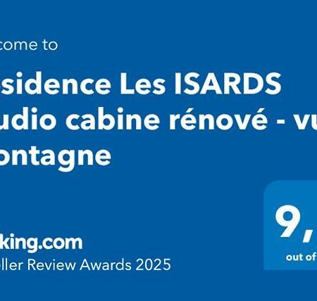 Residence Les Isards Studio Cabine Renove - Vue Montagne Font-Romeu-Odeillo-Via Exterior photo