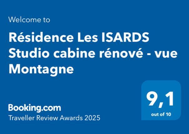 Residence Les Isards Studio Cabine Renove - Vue Montagne Font-Romeu-Odeillo-Via Exterior photo
